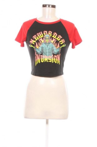 Γυναικείο t-shirt Romwe, Μέγεθος XS, Χρώμα Πολύχρωμο, Τιμή 8,75 €
