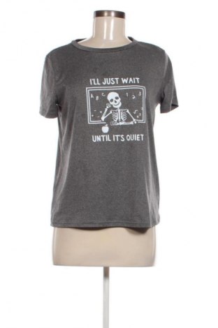 Damen T-Shirt SHEIN, Größe S, Farbe Grau, Preis 8,70 €