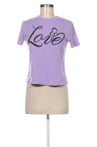 Γυναικείο t-shirt SHEIN, Μέγεθος S, Χρώμα Βιολετί, Τιμή 9,00 €