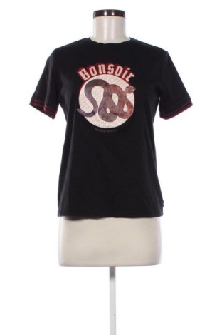 Damen T-Shirt Scotch & Soda, Größe M, Farbe Schwarz, Preis € 18,41