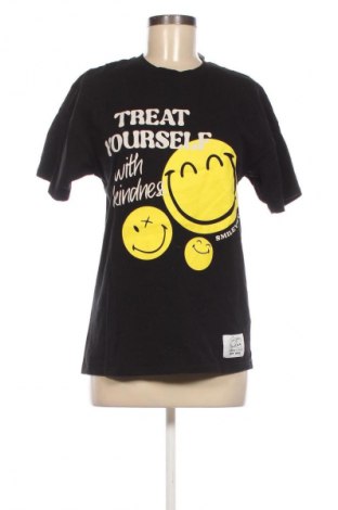 Дамска тениска Smiley World, Размер XXS, Цвят Черен, Цена 17,60 лв.
