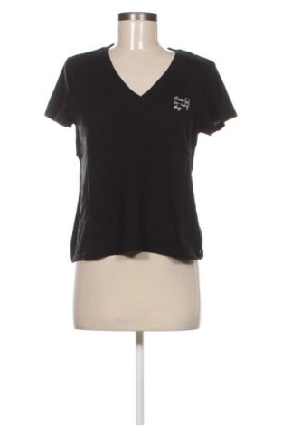 Γυναικείο t-shirt Tom Tailor, Μέγεθος M, Χρώμα Μαύρο, Τιμή 12,99 €