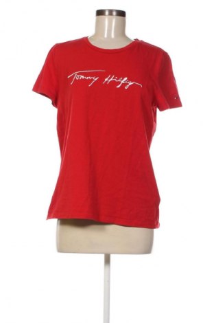 Dámské tričko Tommy Hilfiger, Velikost L, Barva Červená, Cena  1 249,00 Kč