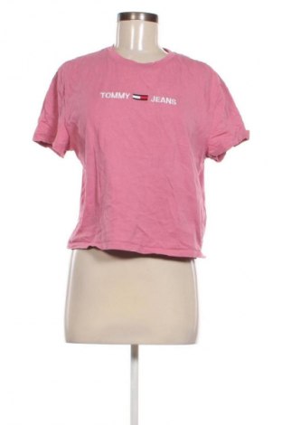 Damen T-Shirt Tommy Jeans, Größe M, Farbe Rosa, Preis € 23,99