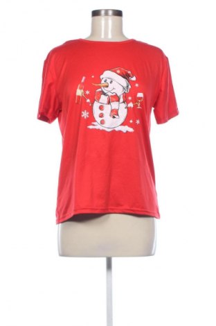 Damen T-Shirt Unbranded, Größe L, Farbe Rot, Preis 8,70 €