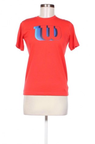 Damski T-shirt Wilson, Rozmiar M, Kolor Pomarańczowy, Cena 41,38 zł