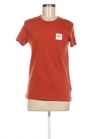 Damen T-Shirt Wood Wood, Größe M, Farbe Orange, Preis € 15,35