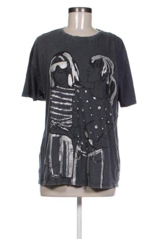 Damen T-Shirt Xside, Größe M, Farbe Grau, Preis € 8,70