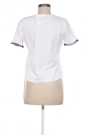 Γυναικείο t-shirt Zara, Μέγεθος S, Χρώμα Λευκό, Τιμή 7,99 €