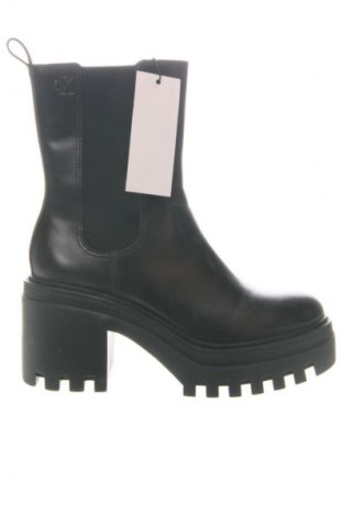Γυναικεία μποτάκια Calvin Klein Jeans, Μέγεθος 38, Χρώμα Μαύρο, Τιμή 122,99 €