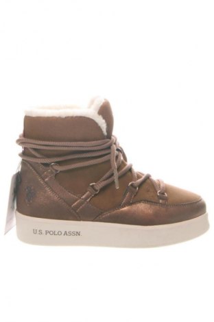 Damen Stiefeletten U.S. Polo Assn., Größe 36, Farbe Braun, Preis 124,99 €