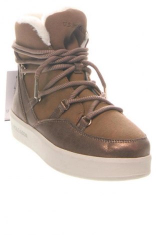Damen Stiefeletten U.S. Polo Assn., Größe 36, Farbe Braun, Preis 124,99 €