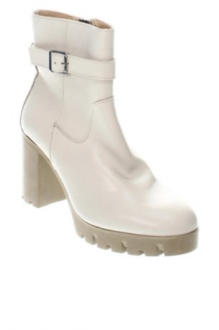 Damen Stiefeletten Unbranded, Größe 39, Farbe Ecru, Preis € 54,99