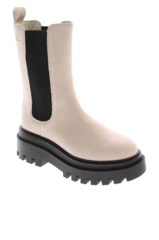 Cizme de damă Calvin Klein Jeans, Mărime 38, Culoare Bej, Preț 457,99 Lei