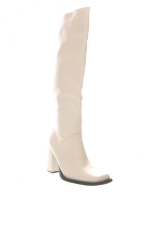 Damenstiefel Unbranded, Größe 39, Farbe Ecru, Preis 64,99 €
