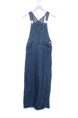 Salopetă lungă de damă Pull&Bear, Mărime XS, Culoare Albastru, Preț 126,00 Lei