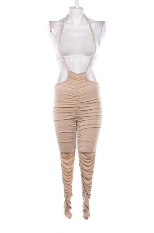 Langer Damen-Overall SHEIN, Größe XS, Farbe Beige, Preis € 18,99