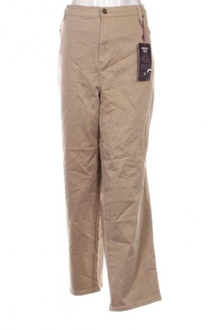 Dámske džínsy  Amanda, Veľkosť 3XL, Farba Béžová, Cena  10,95 €