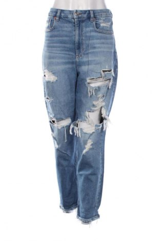 Dámské džíny  American Eagle, Velikost XL, Barva Modrá, Cena  606,00 Kč