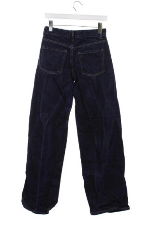 Blugi de femei Bershka, Mărime S, Culoare Albastru, Preț 77,17 Lei