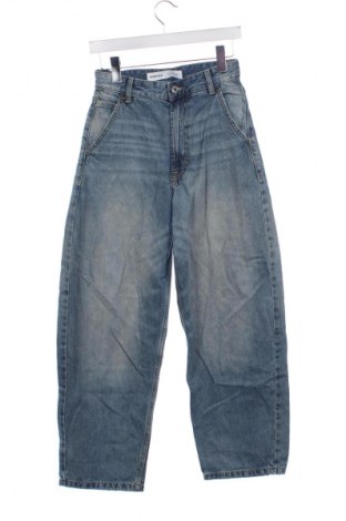 Blugi de femei Bershka, Mărime XXS, Culoare Albastru, Preț 77,17 Lei
