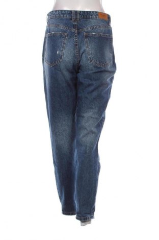 Blugi de femei Bershka, Mărime M, Culoare Albastru, Preț 76,32 Lei