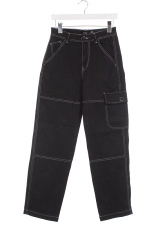 Blugi de femei Bershka, Mărime XS, Culoare Negru, Preț 77,17 Lei