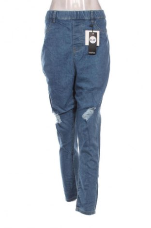 Dámske džínsy  Boohoo, Veľkosť XL, Farba Modrá, Cena  10,95 €
