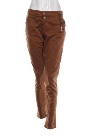 Damen Jeans Cartoon, Größe XL, Farbe Braun, Preis 20,99 €