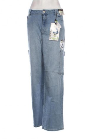 Дамски дънки D.Jeans, Размер XXL, Цвят Син, Цена 46,99 лв.
