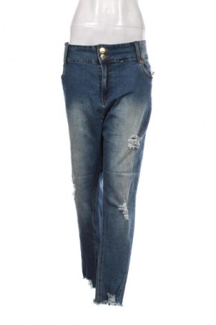 Dámske džínsy  Designed For Fitness, Veľkosť XXL, Farba Modrá, Cena  6,95 €