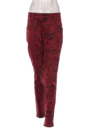 Női farmernadrág Desigual, Méret XL, Szín Piros, Ár 14 964 Ft