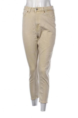 Blugi de femei H&M, Mărime S, Culoare Bej, Preț 76,32 Lei
