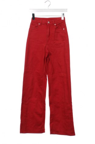 Női farmernadrág H&M Divided, Méret XS, Szín Piros, Ár 5 829 Ft