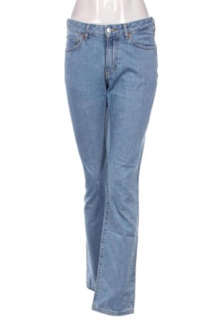Дамски дънки Never Denim, Размер S, Цвят Син, Цена 40,89 лв.