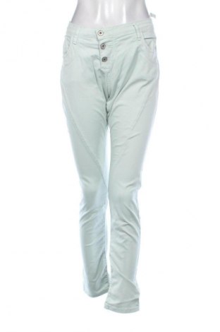 Damskie jeansy Please, Rozmiar L, Kolor Zielony, Cena 172,35 zł
