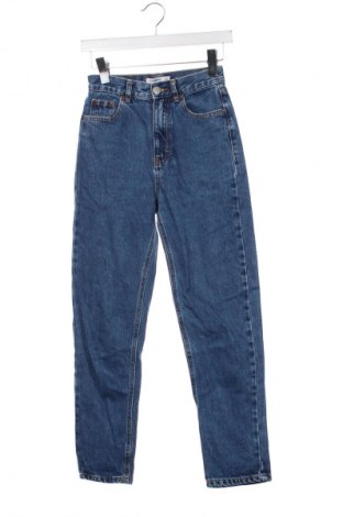 Blugi de femei Pull&Bear, Mărime XXS, Culoare Albastru, Preț 76,00 Lei