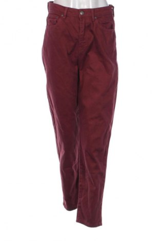 Blugi de femei Pull&Bear, Mărime M, Culoare Roșu, Preț 77,17 Lei