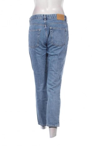 Blugi de femei Pull&Bear, Mărime M, Culoare Albastru, Preț 126,32 Lei
