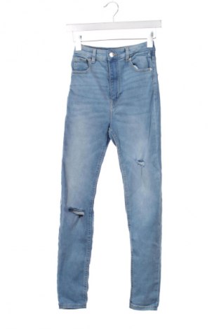 Dámské džíny  Pull&Bear, Velikost XS, Barva Modrá, Cena  366,00 Kč