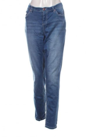 Blugi de femei Rainbow, Mărime XXL, Culoare Albastru, Preț 76,32 Lei