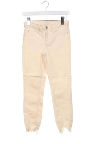 Damen Jeans River Island, Größe XS, Farbe Ecru, Preis € 21,00