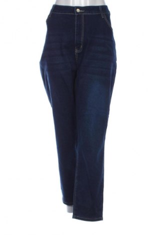 Dámske džínsy  SHEIN, Veľkosť 4XL, Farba Modrá, Cena  16,95 €