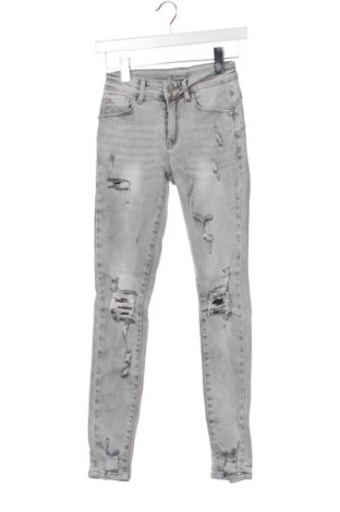 Damskie jeansy Unbranded, Rozmiar XS, Kolor Szary, Cena 67,41 zł