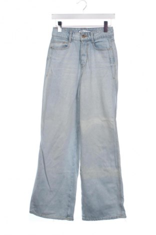 Damskie jeansy Zara, Rozmiar XS, Kolor Niebieski, Cena 62,07 zł