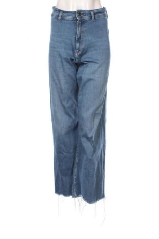 Blugi de femei Zara, Mărime M, Culoare Albastru, Preț 187,18 Lei