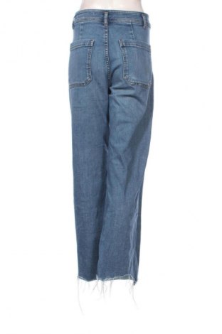 Blugi de femei Zara, Mărime M, Culoare Albastru, Preț 187,18 Lei