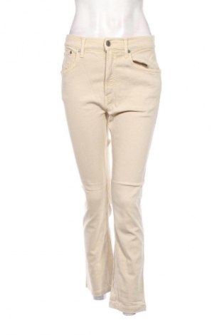 Blugi de femei Zara, Mărime M, Culoare Ecru, Preț 37,99 Lei