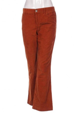 Pantaloni de velvet de femei Massimo Dutti, Mărime L, Culoare Portocaliu, Preț 179,00 Lei