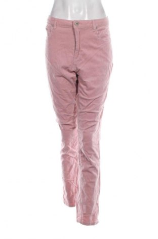 Pantaloni de velvet de femei Noni B, Mărime L, Culoare Roz, Preț 66,99 Lei